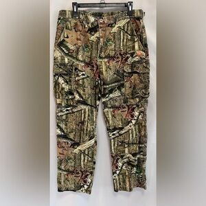 Game Winner Camo Pants Womens‎ Small Tealtree Cargo Utility Outdoor Hunting Sz L
